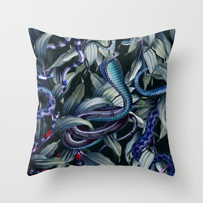Dangers in the Forest VIII Throw Pillow Gallery Image 6
