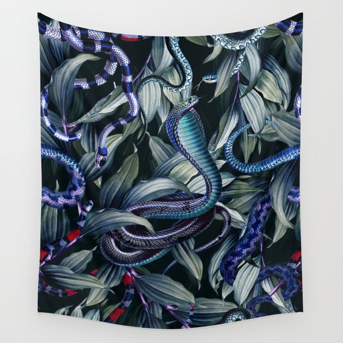 Dangers in the Forest VIII Wall Tapestry Gallery Image 1