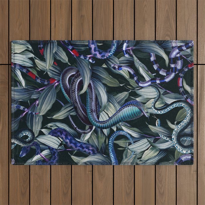 Dangers in the Forest VIII Outdoor Rug Gallery Image 1