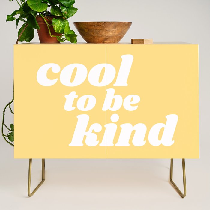 cool to be kind Credenza Gallery Image 1