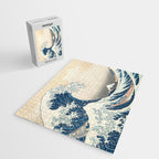 The Great Wave Off Kanagawa by Katsushika Hokusai Thirty Six Views of Mount Fuji - The Great Wave Jigsaw Puzzle Gallery Image 2