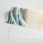 The Great Wave Off Kanagawa by Katsushika Hokusai Thirty Six Views of Mount Fuji - The Great Wave Wrapping Paper Gallery Image 2