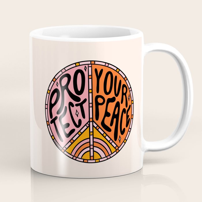 Protect Your Peace Coffee Mug Gallery Image 1
