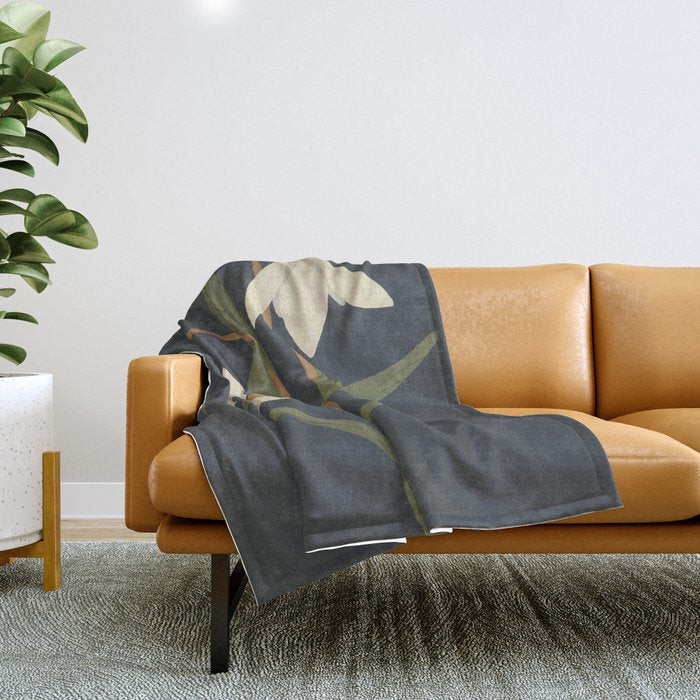 Snowdrops Throw Blanket Gallery Image 1