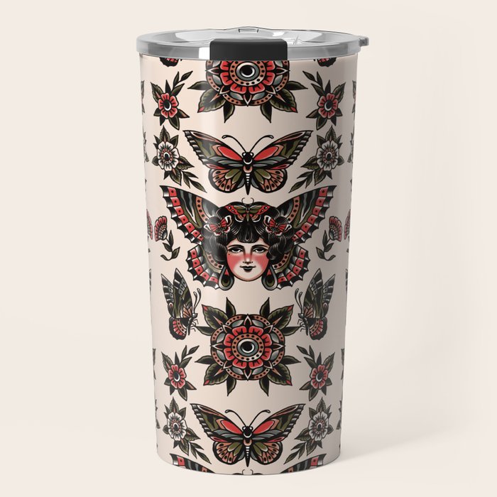 Butterflies Travel Mug Gallery Image 1