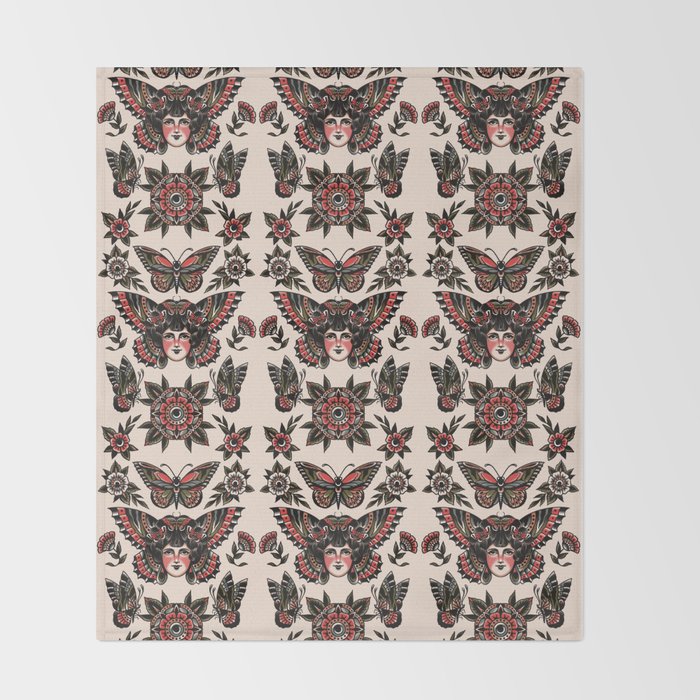 Butterflies Throw Blanket Gallery Image 2