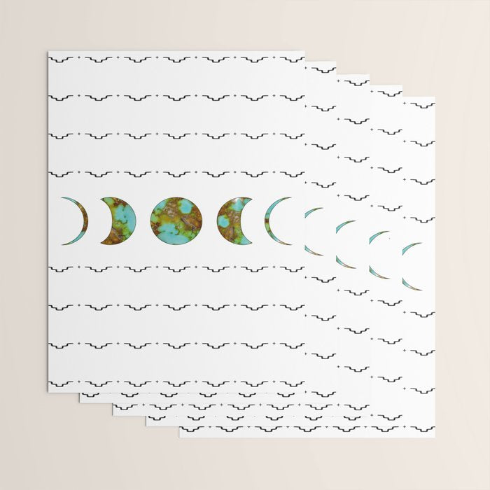 Aztec Moon Wrapping Paper Gallery Image 3