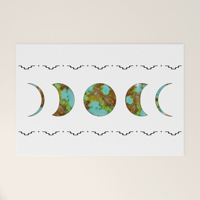 Aztec Moon Welcome Mat Gallery Image 1
