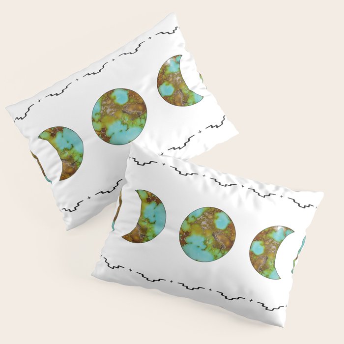 Aztec Moon Pillow Sham Gallery Image 1