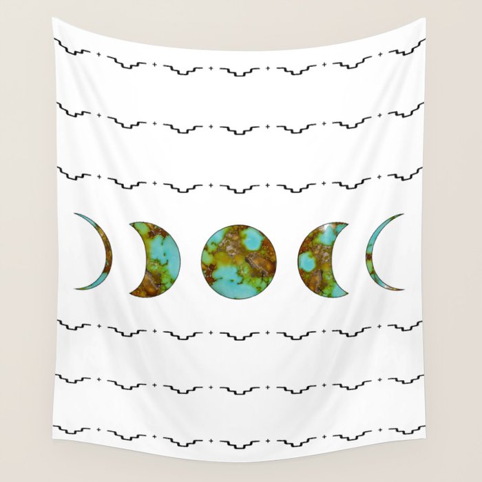Aztec Moon Wall Tapestry Gallery Image 4