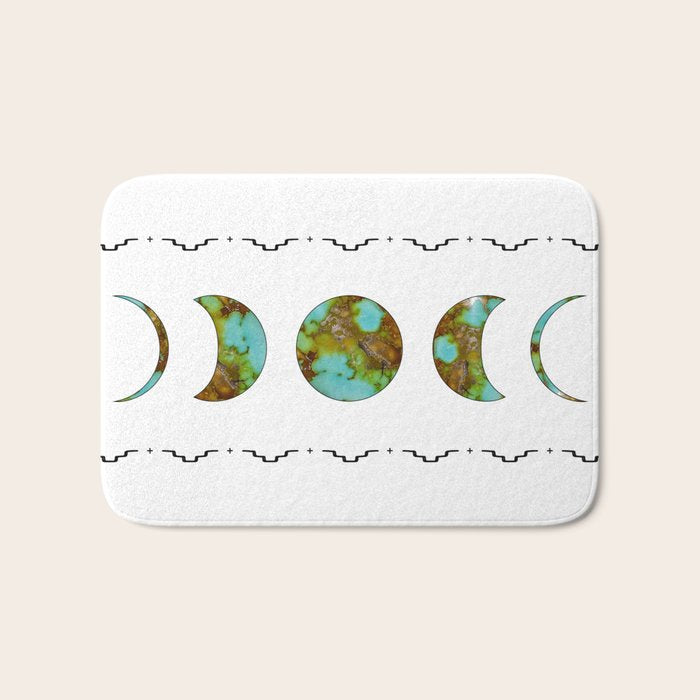 Aztec Moon Bath Mat Gallery Image 1