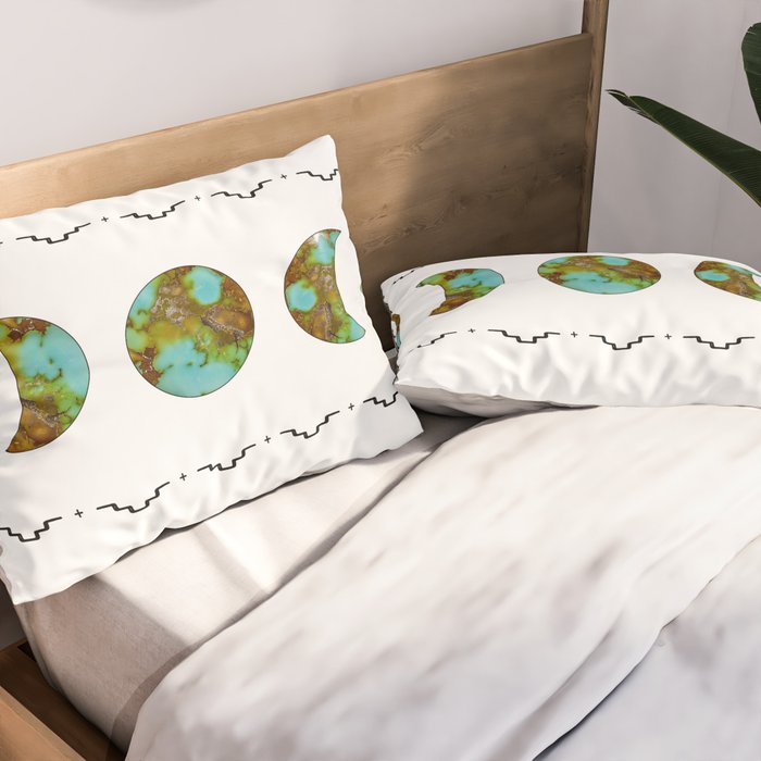 Aztec Moon Pillow Sham Gallery Image 2