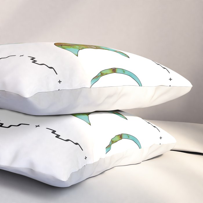 Aztec Moon Pillow Sham Gallery Image 3