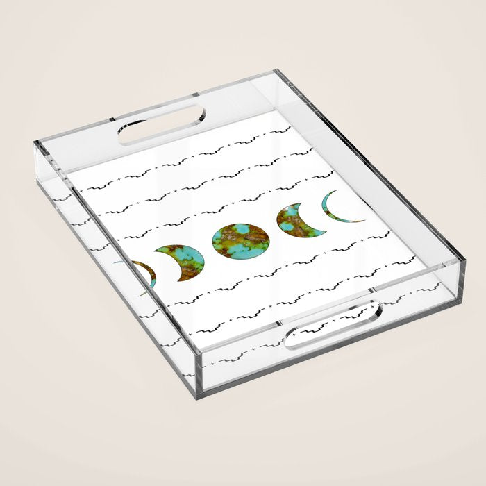 Aztec Moon Acrylic Tray Gallery Image 1