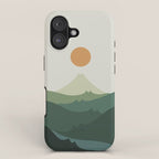 Cat Landscape 87B (Meowvelous Nature) iPhone Case Gallery Image 1
