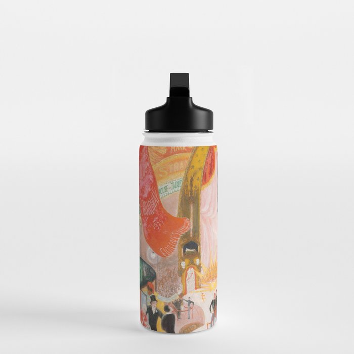 Florine Stettheimer "The Cathedrals of Broadway" Water Bottle Gallery Image 3