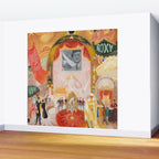 Florine Stettheimer "The Cathedrals of Broadway" Wall Mural Gallery Image 2