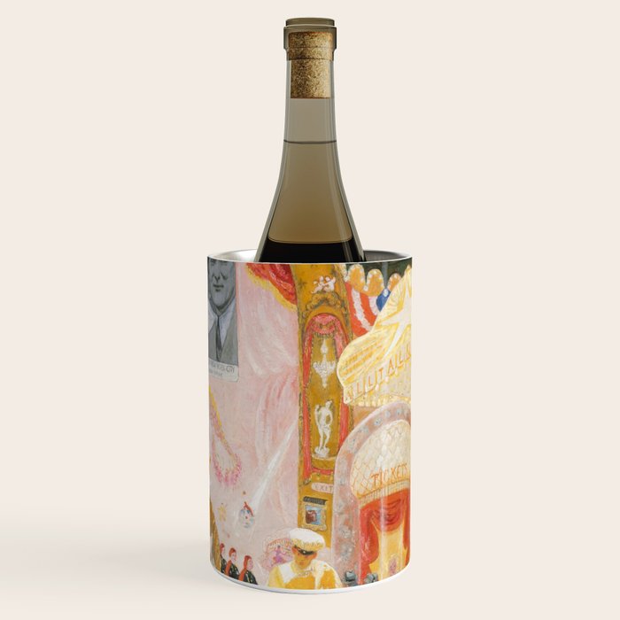 Florine Stettheimer "The Cathedrals of Broadway" Wine Chiller Gallery Image 3