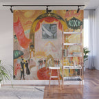 Florine Stettheimer "The Cathedrals of Broadway" Wall Mural Gallery Image 1