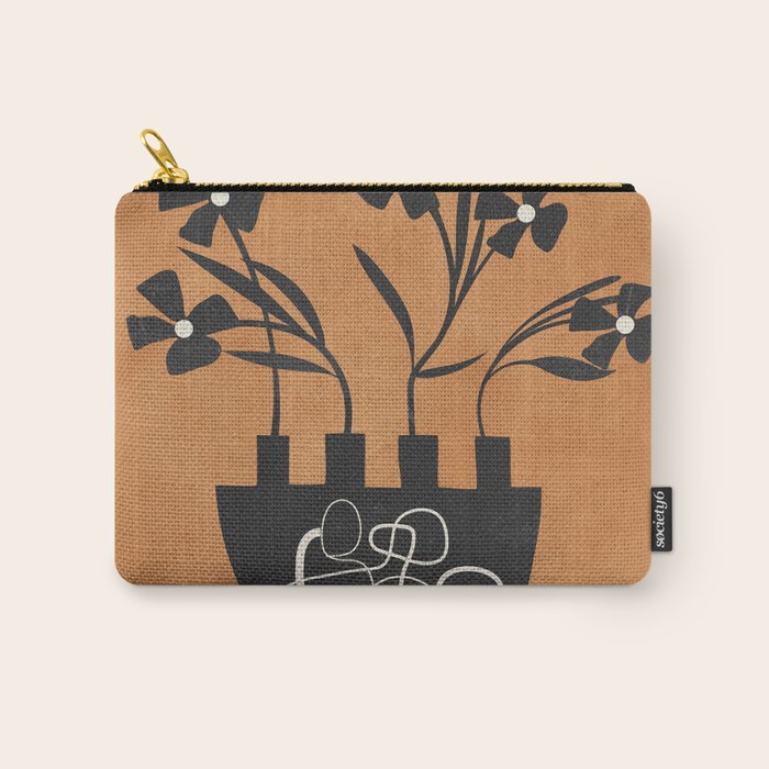 Bloom in Form 4 Carry All Pouch Gallery Image 1