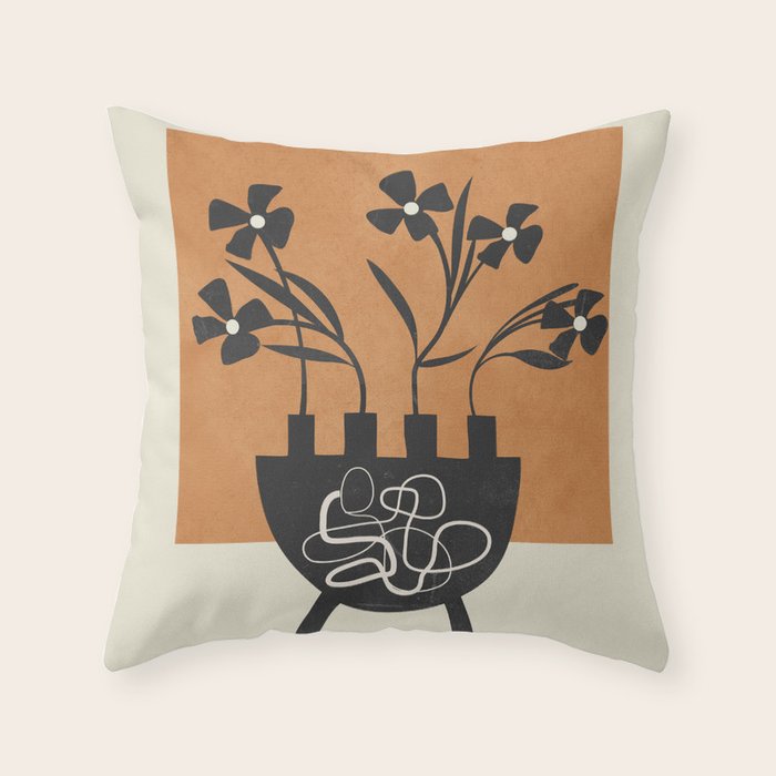 Bloom in Form 4 Throw Pillow Gallery Image 6