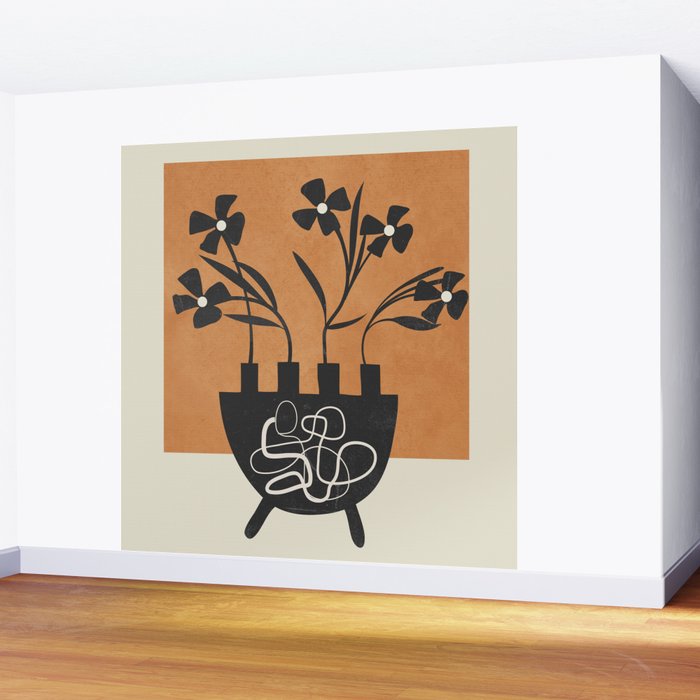 Bloom in Form 4 Wall Mural Gallery Image 2