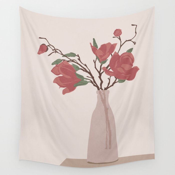 Vase 5 Wall Tapestry Gallery Image 4
