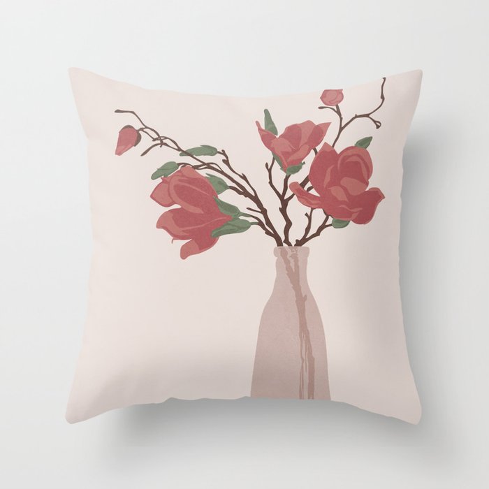 Vase 5 Throw Pillow Gallery Image 6