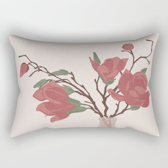 Vase 5 Rectangular Pillow Gallery Image 1