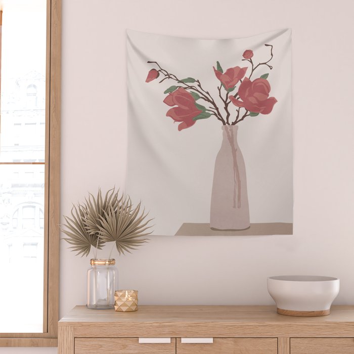Vase 5 Wall Tapestry Gallery Image 2