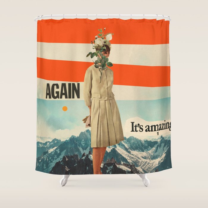 Again, It's Amazing Shower Curtain Gallery Image 1