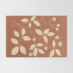 Terracotta Leaves Rug Gallery Image 2