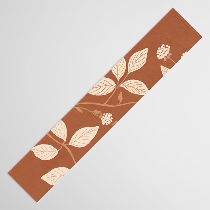Terracotta Leaves Table Runner Gallery Image 3