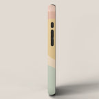 Abstract Color Waves - Neutral Pastel iPhone Case Gallery Image 2