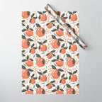 Feeling Peachy Wrapping Paper Gallery Image 1