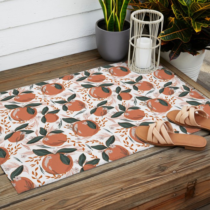 Feeling Peachy Outdoor Rug Gallery Image 2