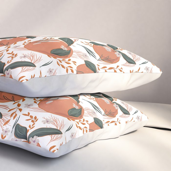 Feeling Peachy Pillow Sham Gallery Image 3
