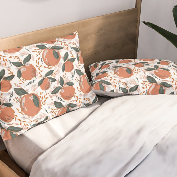 Feeling Peachy Pillow Sham Gallery Image 2