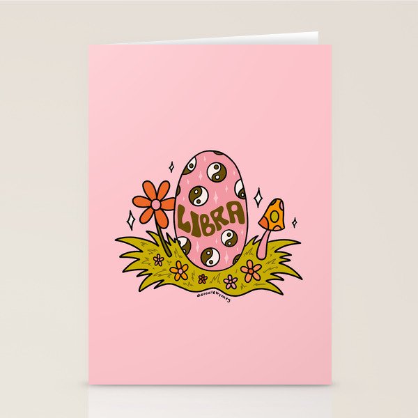 Libra Easter Egg Stationery Card Gallery Image 2