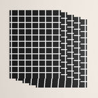 Black & White Grid Wrapping Paper Gallery Image 3