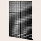 Black & White Grid Wallpaper Gallery Image 2
