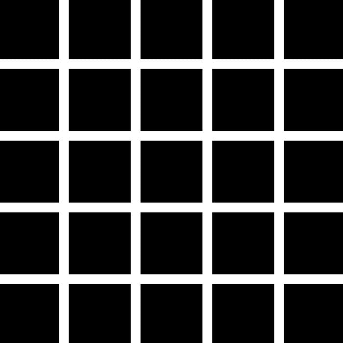 Black & White Grid Coffee Mug Gallery Image 2