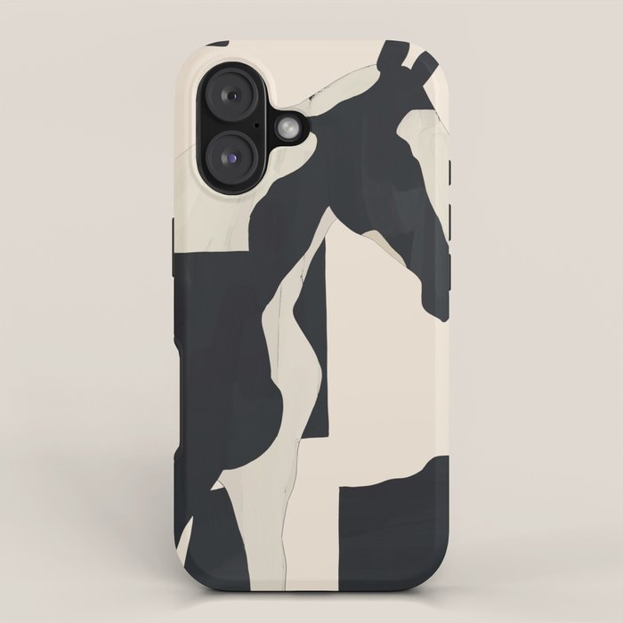 Abstract Minimal Horse 5 iPhone Case Gallery Image 1