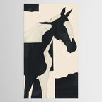 Abstract Minimal Horse 5 Tablecloth Gallery Image 2