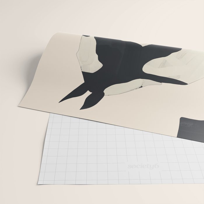 Abstract Minimal Horse 5 Wrapping Paper Gallery Image 2