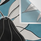 Line Art Pears 1 Wall Tapestry Gallery Image 3