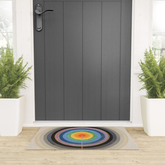 Hilma af Klint "Series VIII. Picture of the Starting Point (1920)" Welcome Mat Gallery Image 3