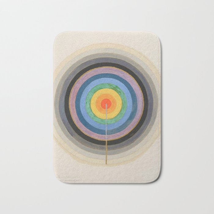 Hilma af Klint "Series VIII. Picture of the Starting Point (1920)" Bath Mat Gallery Image 1