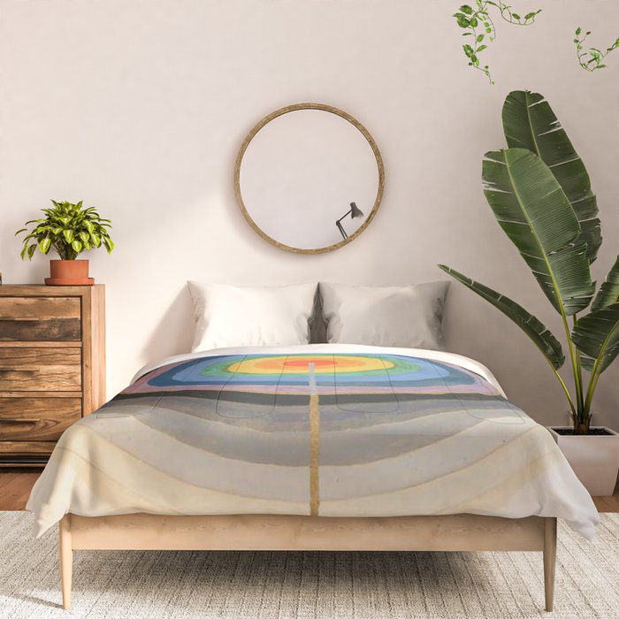 Hilma af Klint "Series VIII. Picture of the Starting Point (1920)" Comforter Gallery Image 3
