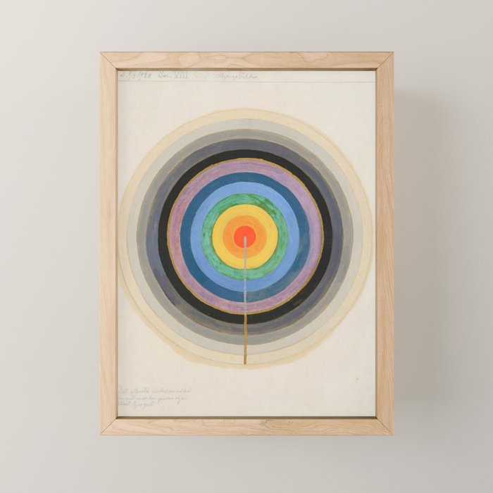Hilma af Klint "Series VIII. Picture of the Starting Point (1920)" Mini Art Print Gallery Image 1